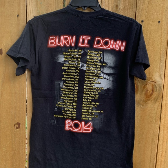 COPY - Jason Aldean Burn in Down Tour T-shirt Size S - Picture 9 of 11